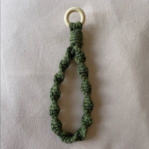 Macrame keychain/lanyard